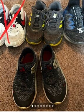 Bundle of boys size 2.5 Sneakers